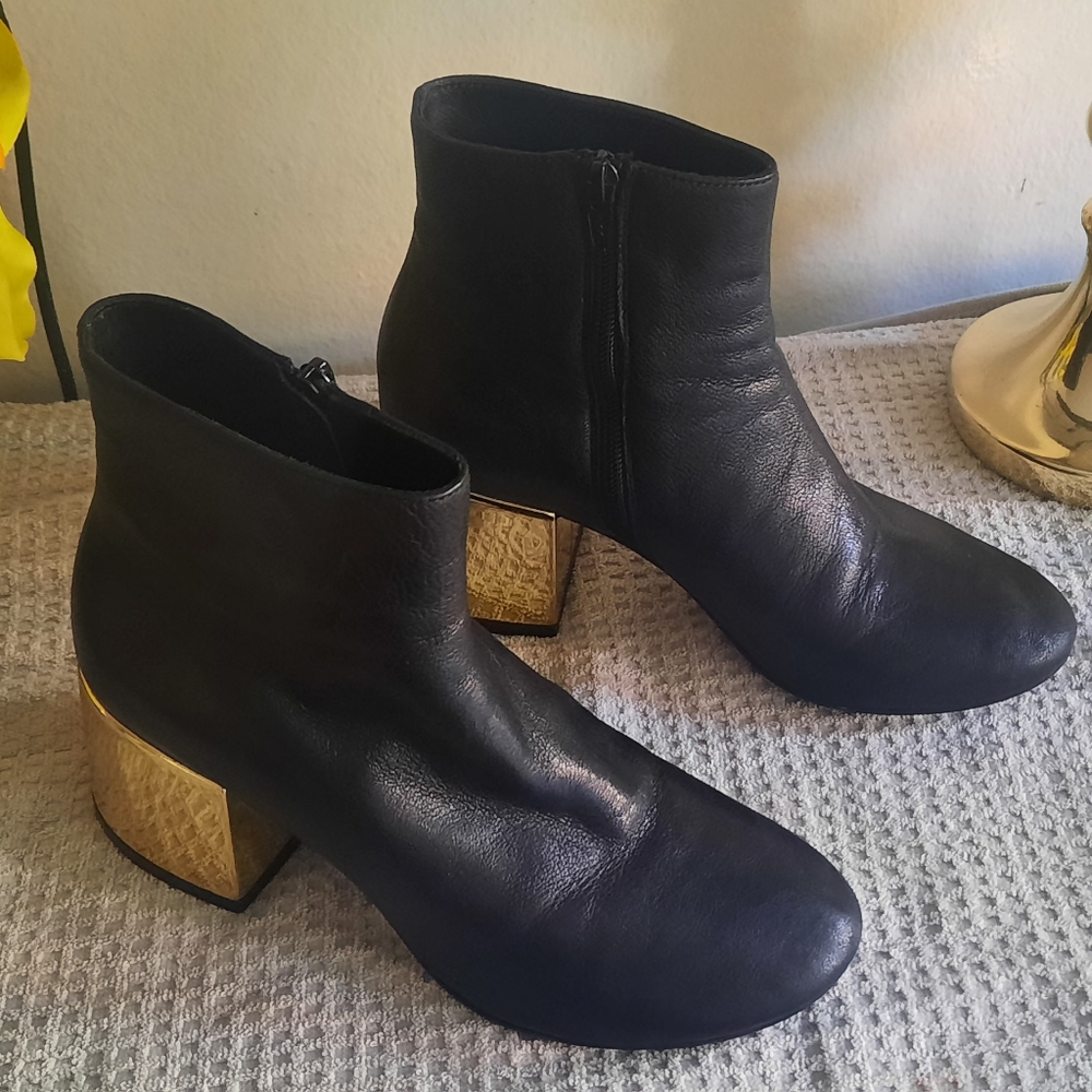 Black booties Maison Margiela